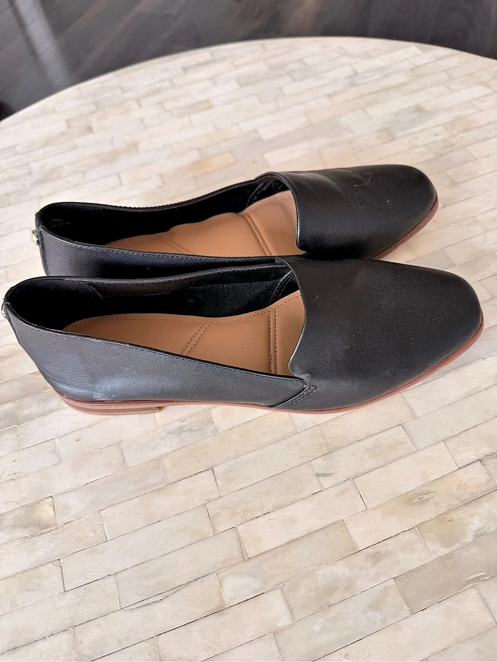 ALDO Black Loafers US 8 - Picture 2 of 3